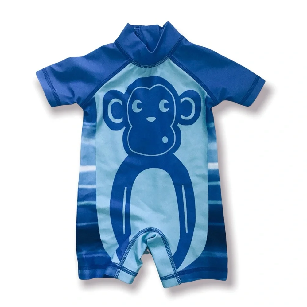 Next Monkey 🐒 Rashguard Size 3-6 Months - Picture 1 of 6